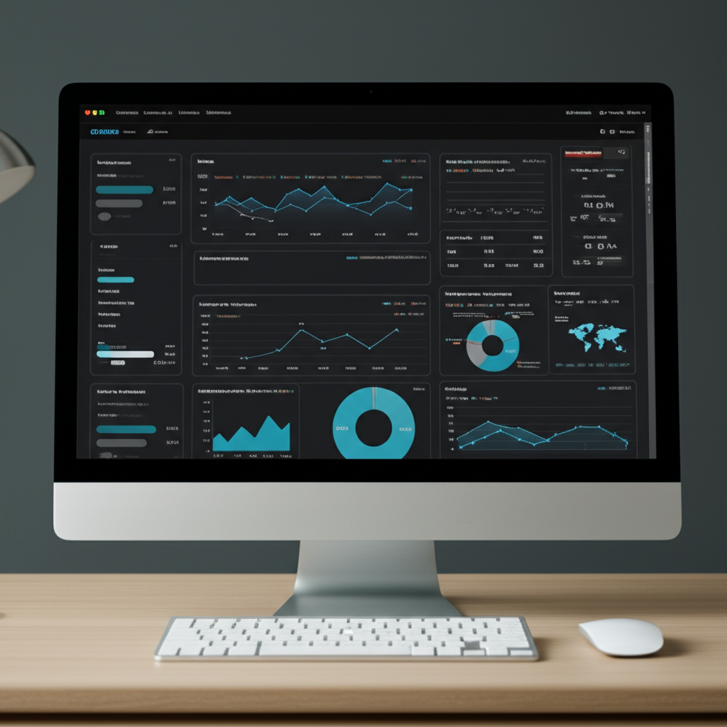 Marketing analytics dashboard